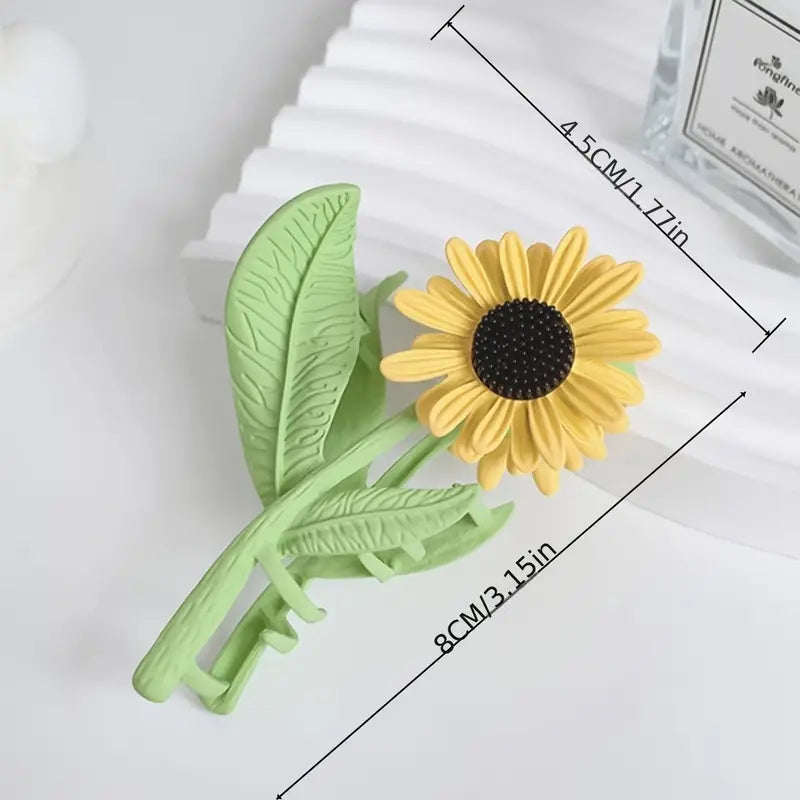 DAFFODIL/SUNFLOWER HAIR CLAW