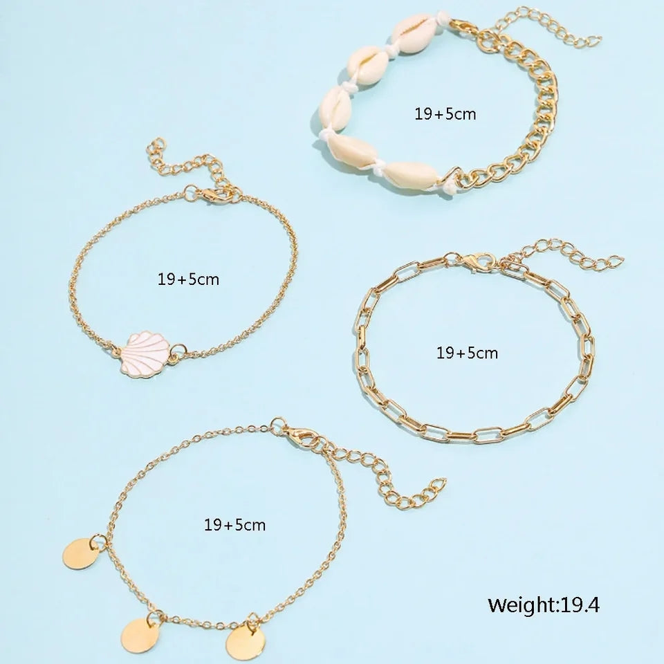 SEA SHELL ANKLET