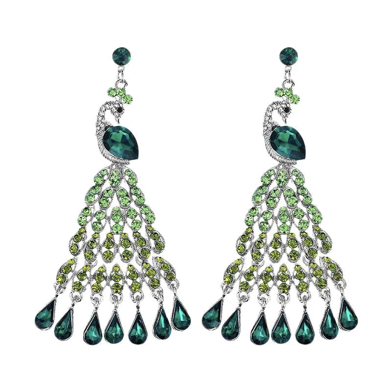 PEAFOWL EARRINGS