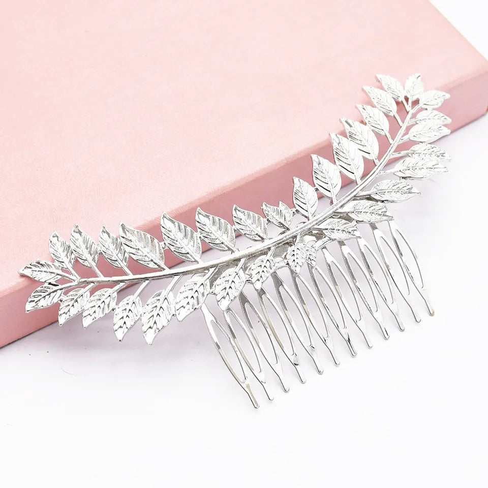 LEAFY HAIR COMB