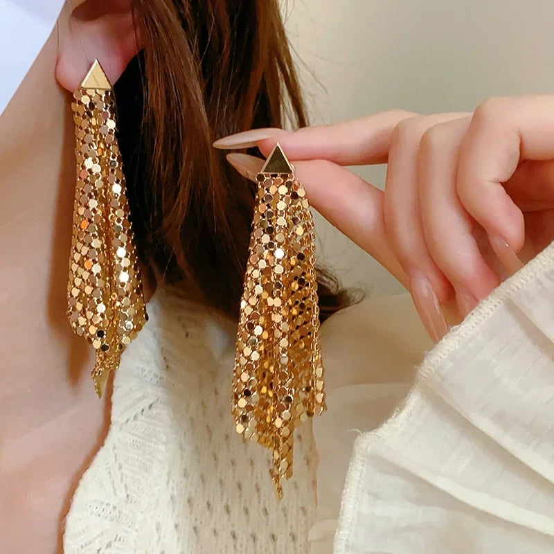 BLING SEQUIN EARRINGS