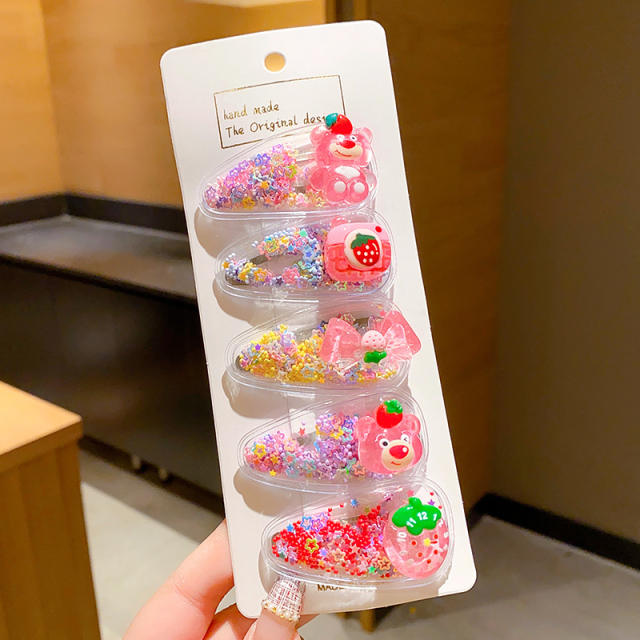 SWEET CARTOON HAIR PINS