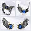 WING SAPPHIRE GEMSTONE SET