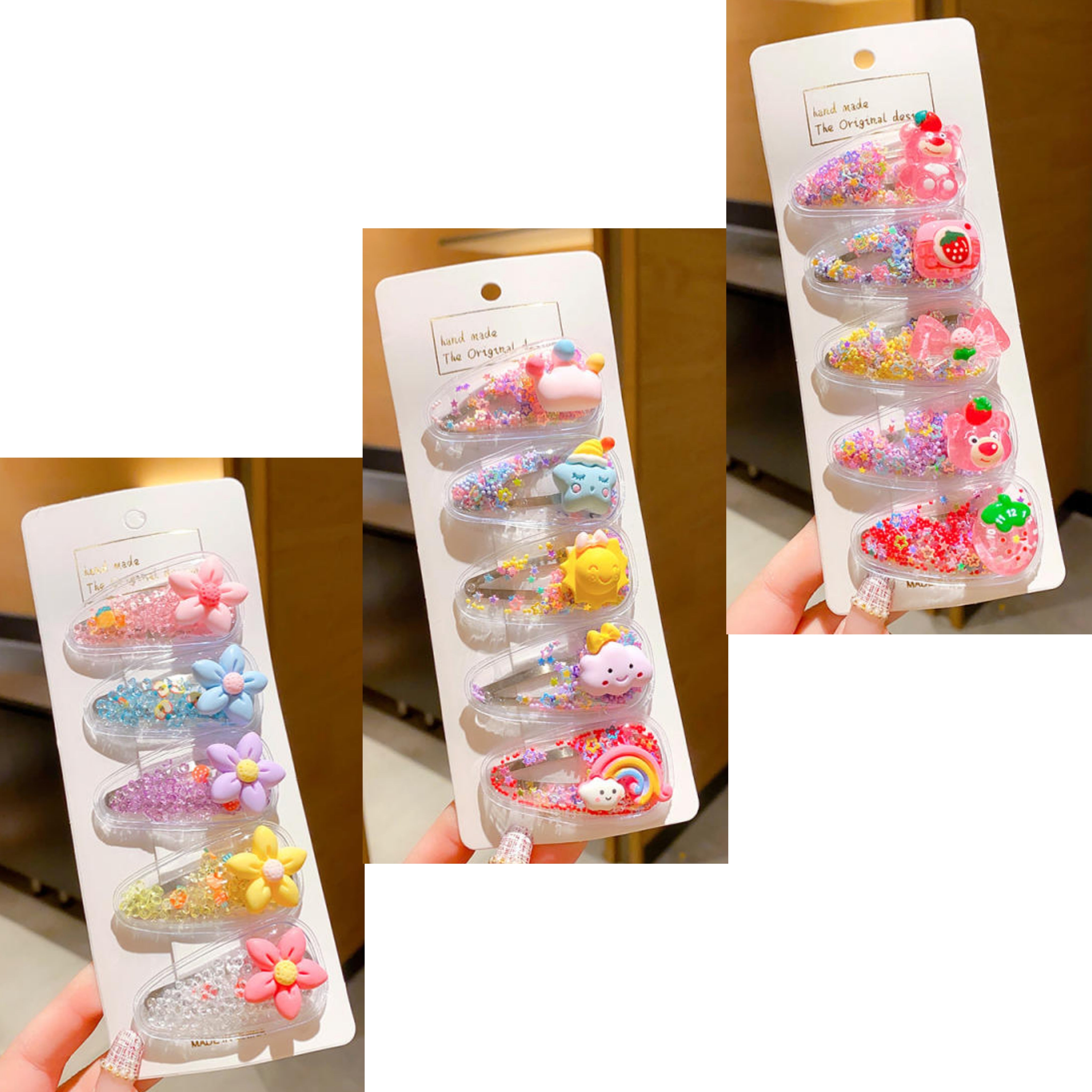 SWEET CARTOON HAIR PINS