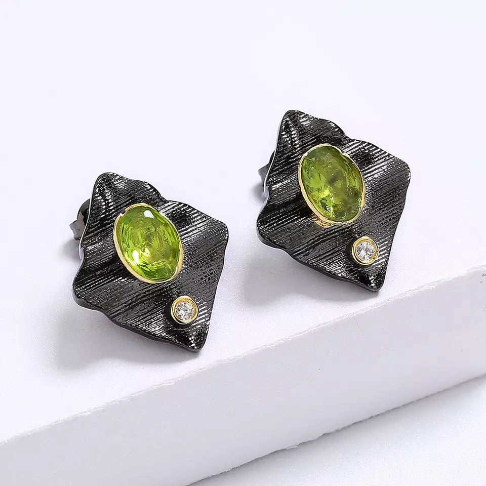 LATITUDINAL GREEN ZIRCON SET