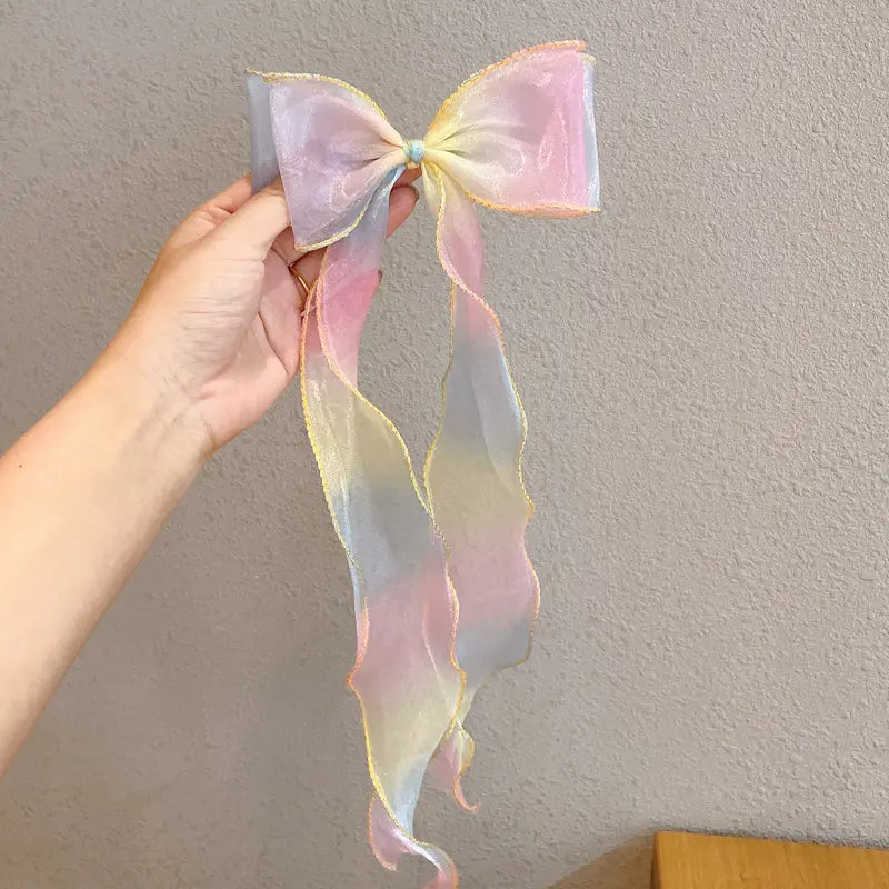 BOW LONG RIBBON BRAID