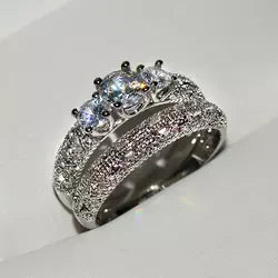 THE CROWN ZIRCON RING