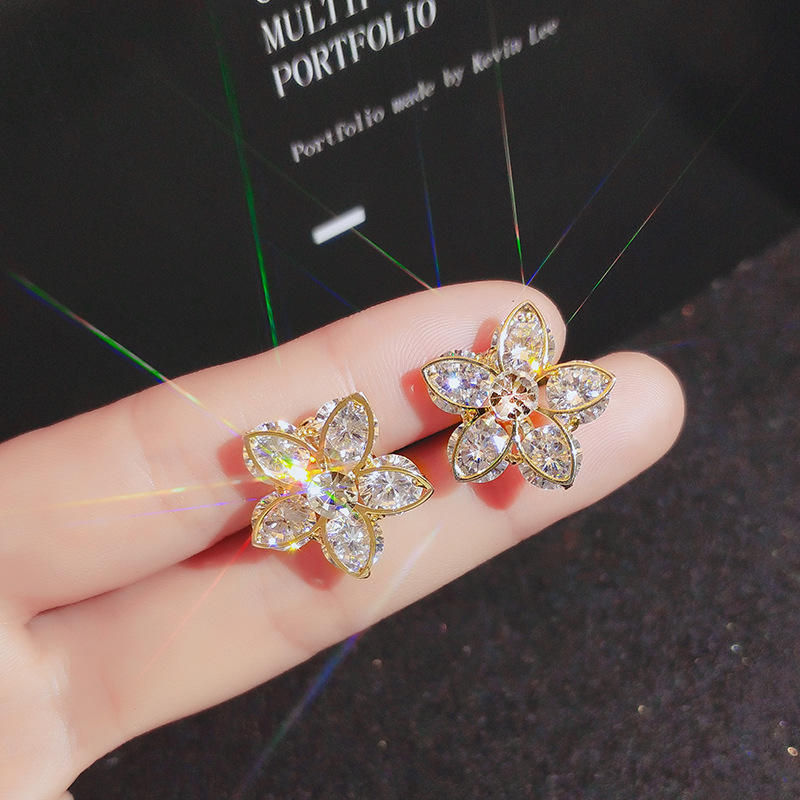 GEM ZIRCON EARRINGS