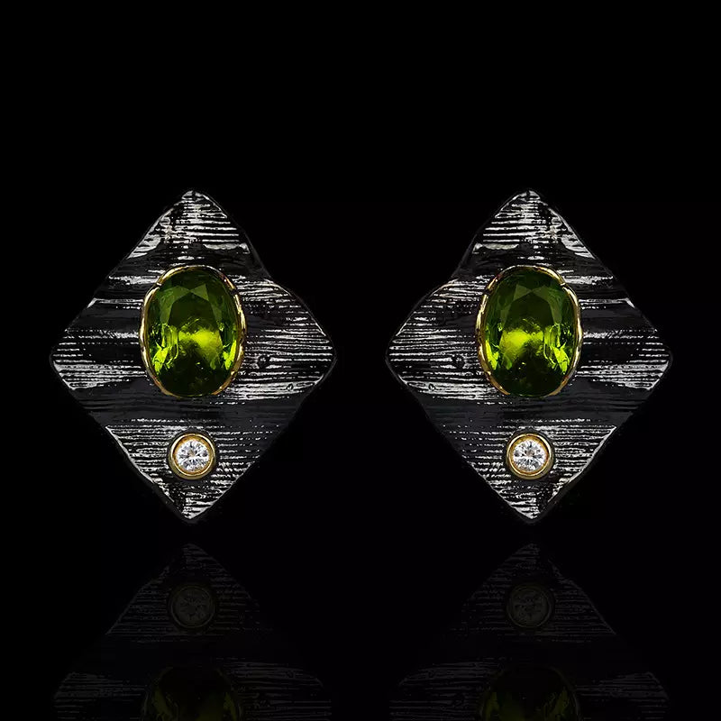 LATITUDINAL GREEN ZIRCON SET