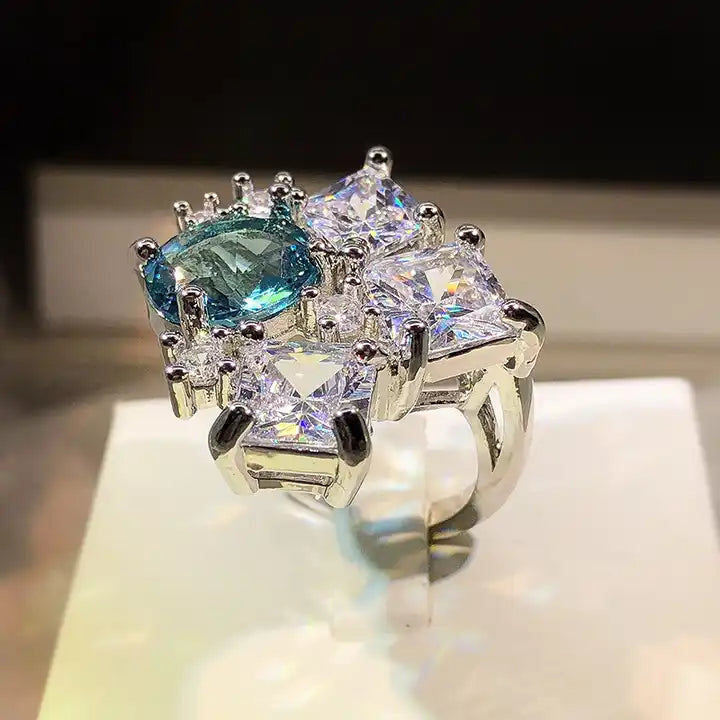 CRYSTAL PREMIER ZIRCON RING