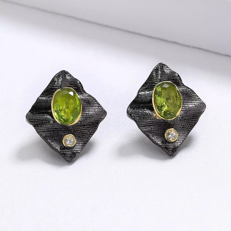 LATITUDINAL GREEN ZIRCON SET