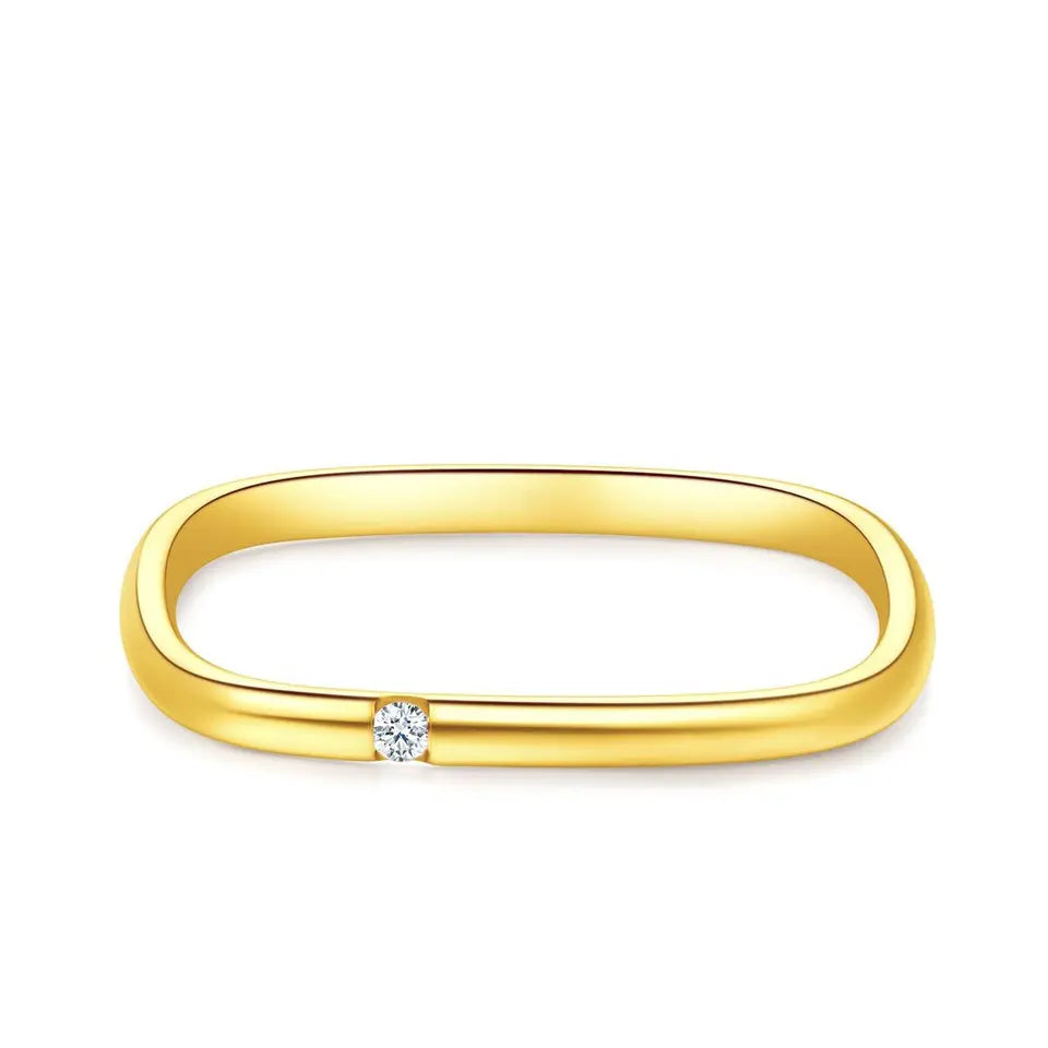 MINIMALISM ZIRCON RING