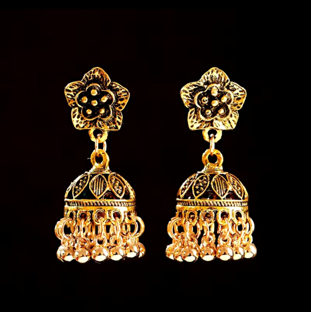 FLOWER JHUMKA