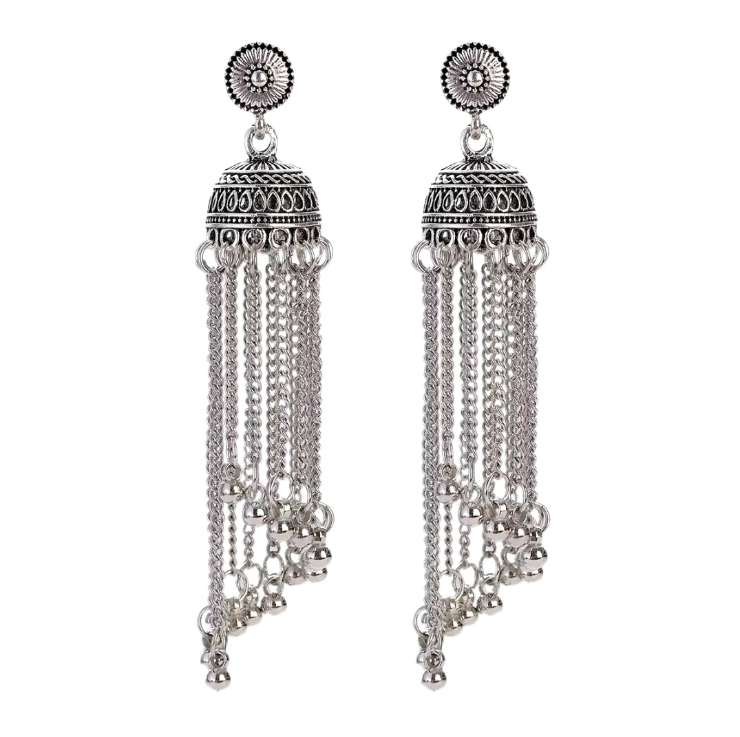 TASSEL ROUND JHUMKA BELLS