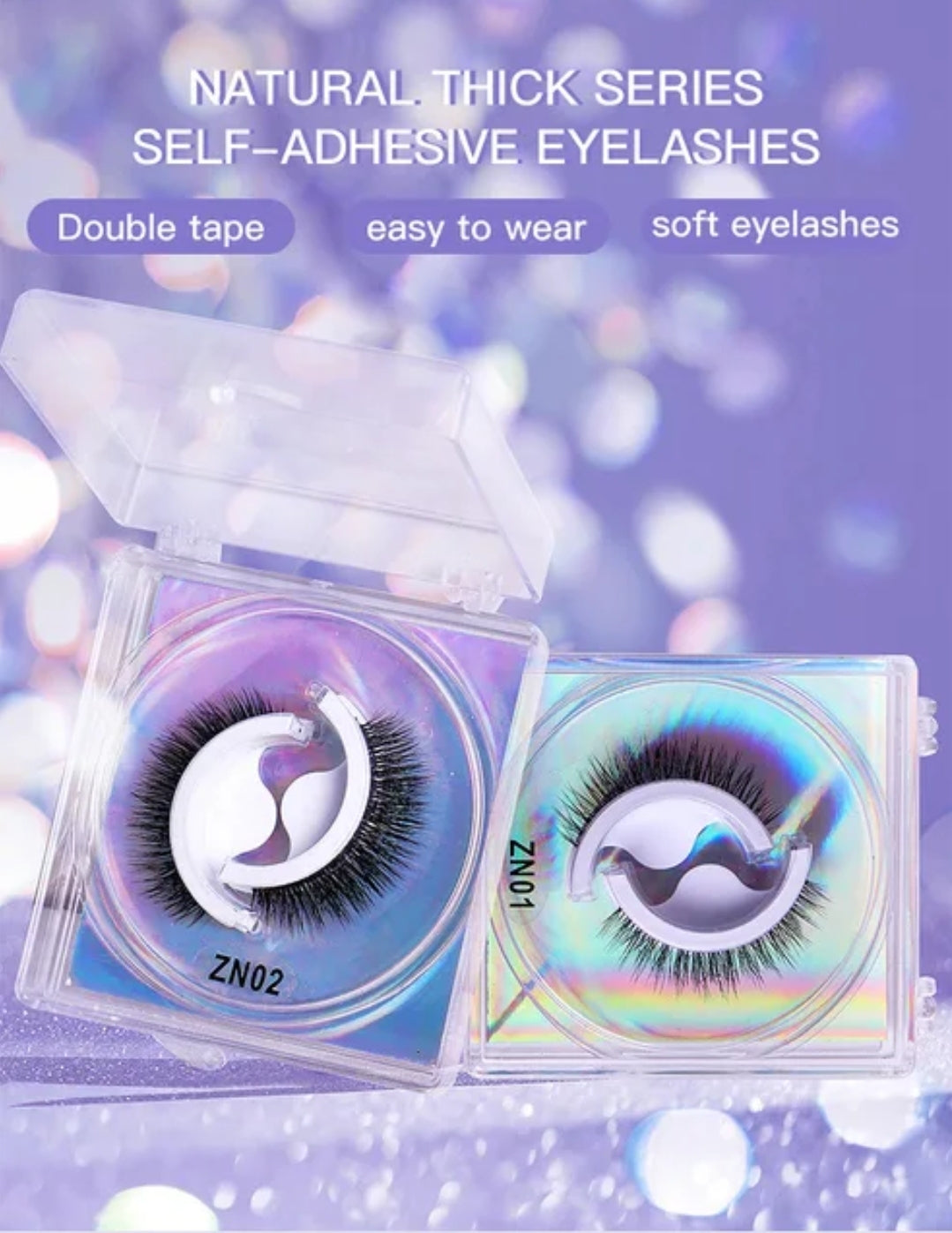 3D self adhesive eyelash style 5