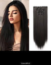 SYNTHETIC STRAIGHT HAIR EXTENSION