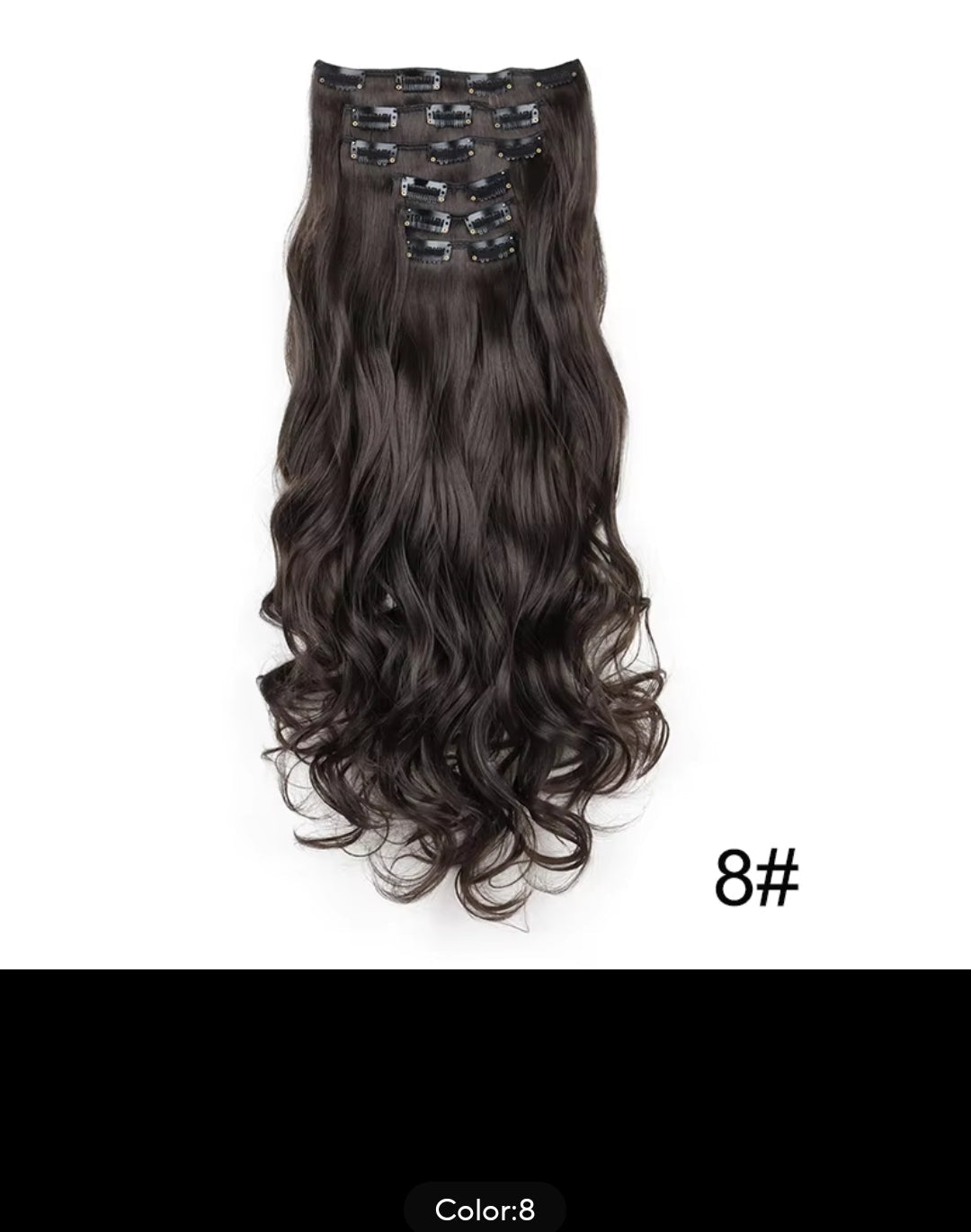 SYNTHETIC WAVY HAIR EXTENSION