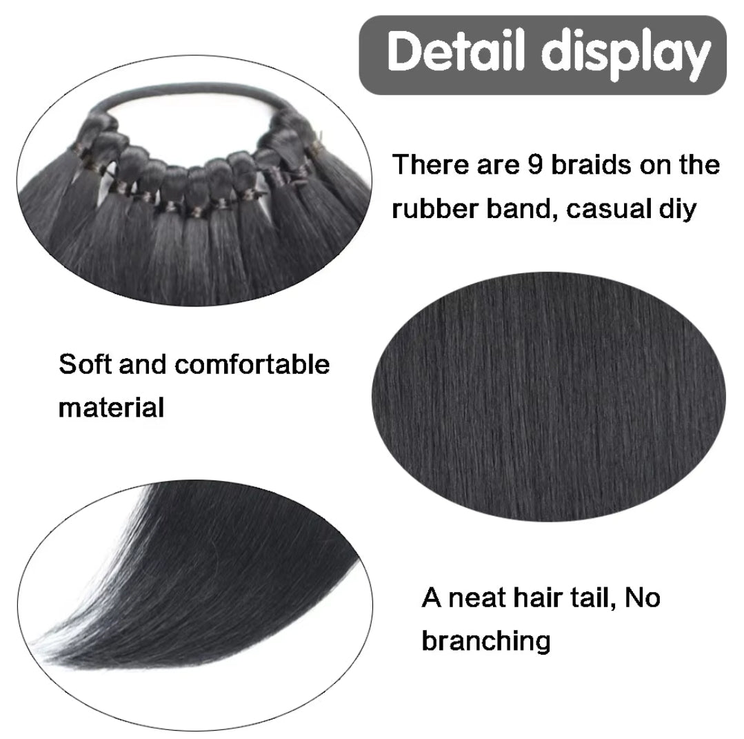 LONG STRAIGHT PONY TAIL EXTENSION