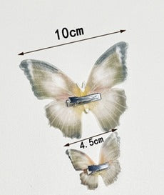 FLYING BUTTERFLY HAIR PINS (4pcs)