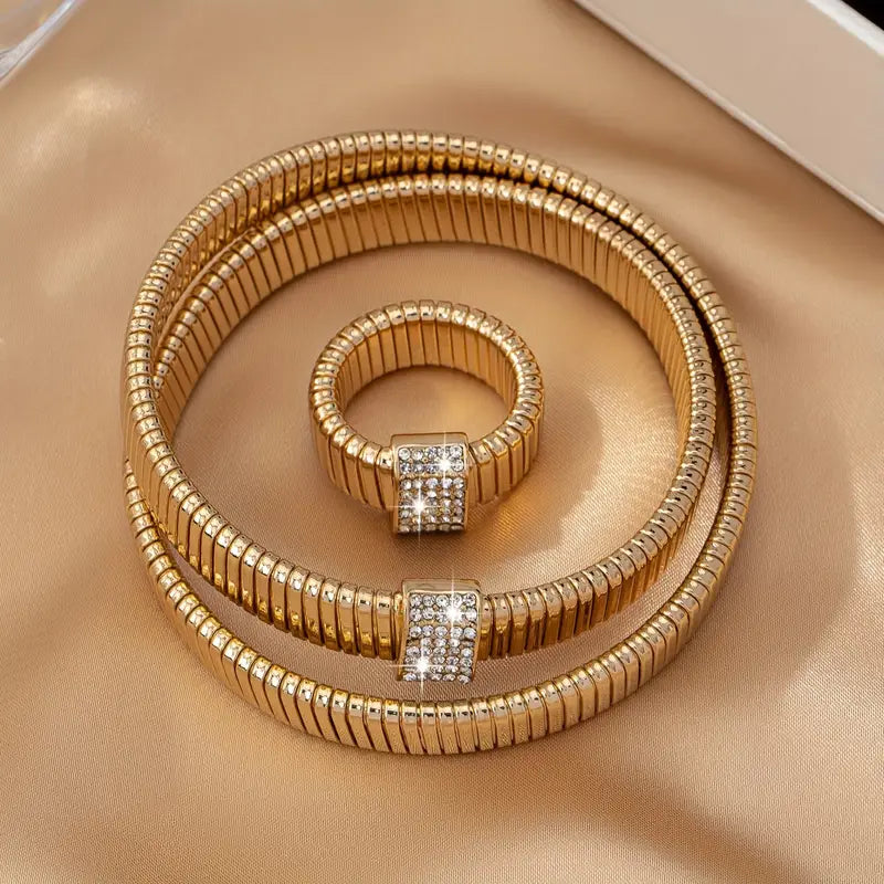 SERPENT BRACELET AND RING