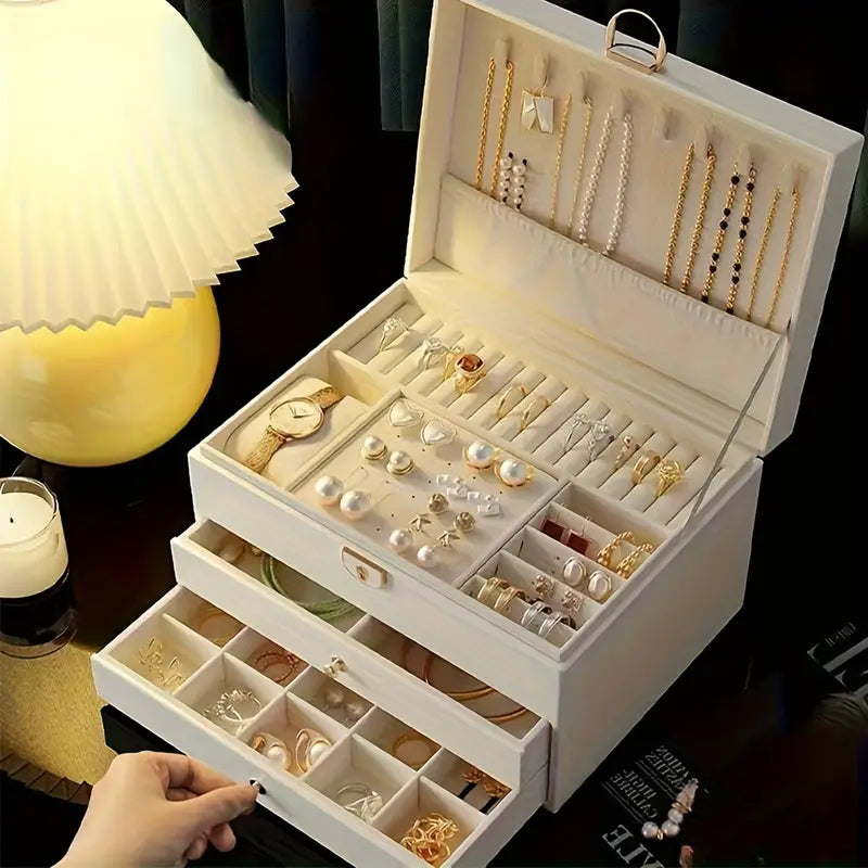 THREE LAYER JEWELRY BOX