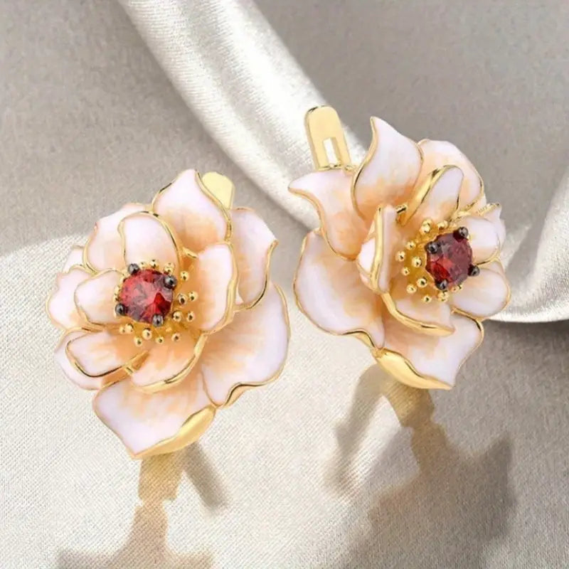 FLORAL BUD EARRINGS
