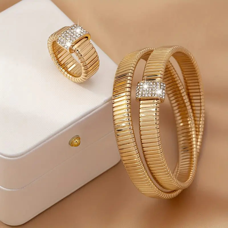SERPENT BRACELET AND RING