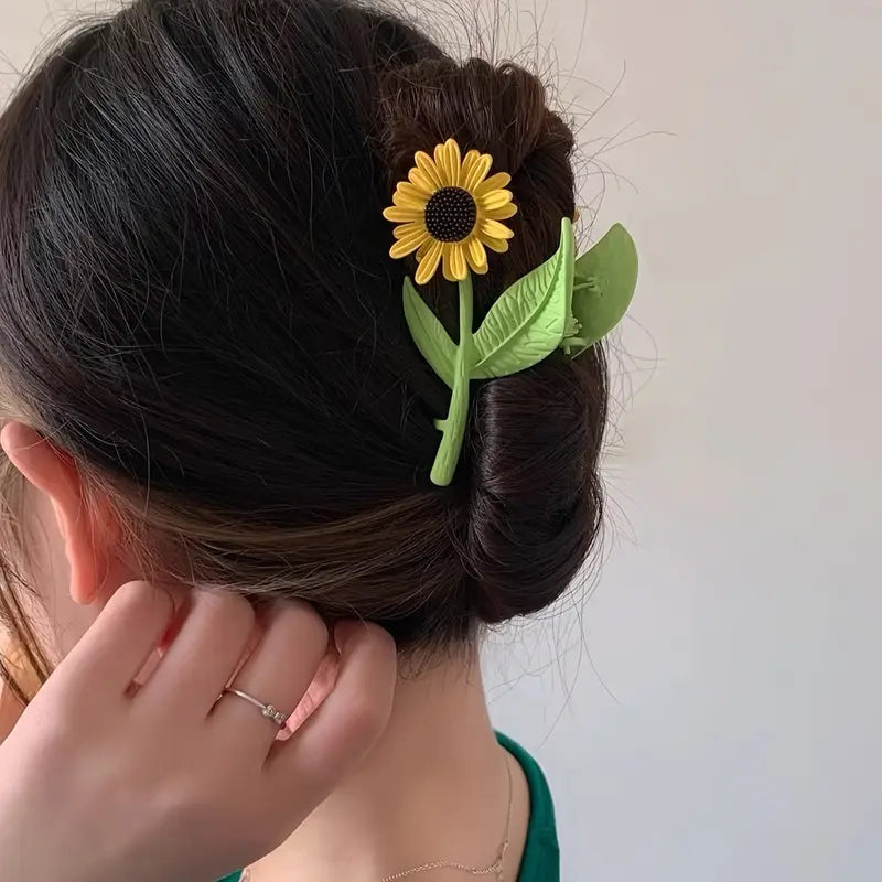 DAFFODIL/SUNFLOWER HAIR CLAW