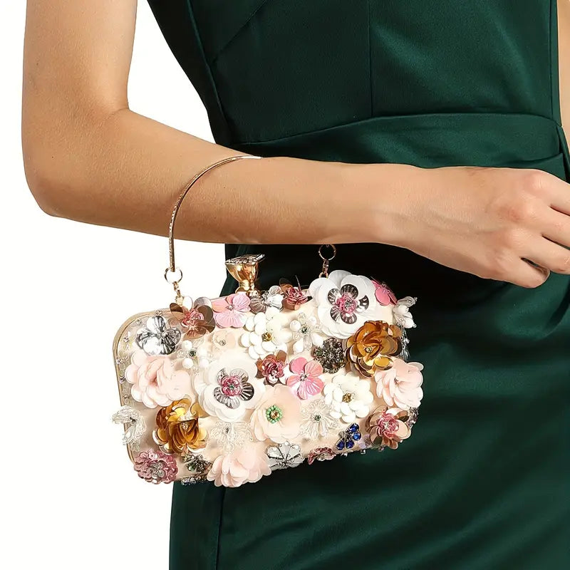 FLORAL CLUTCH ABG