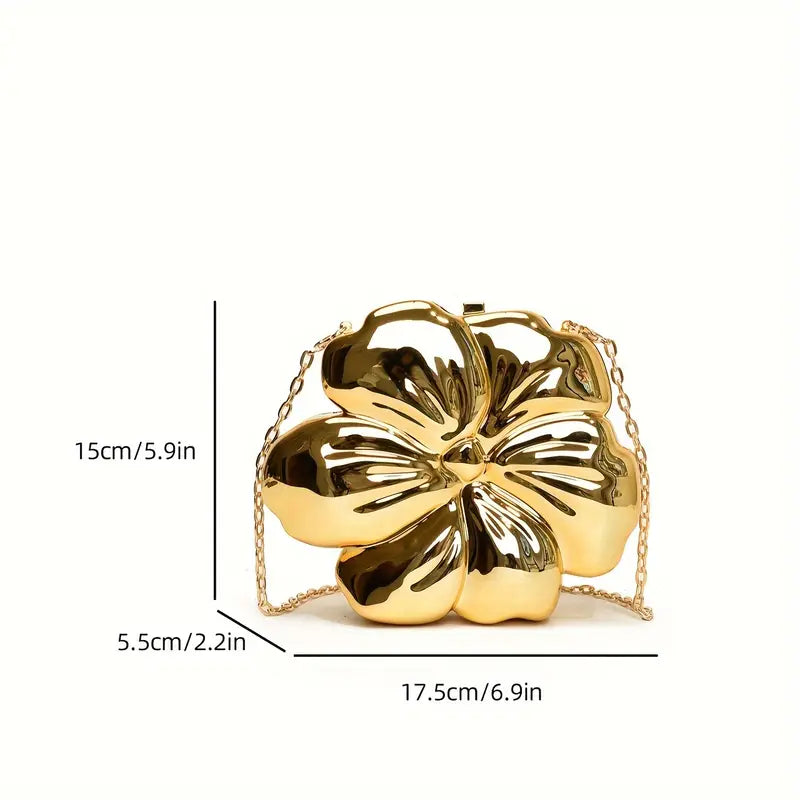 SHINY FLOWER BAG