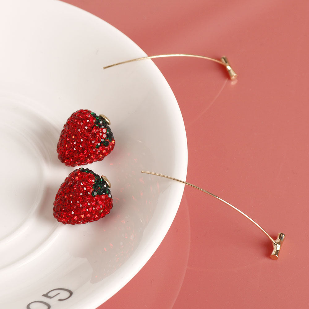 STRAWBERRY EARRINGS
